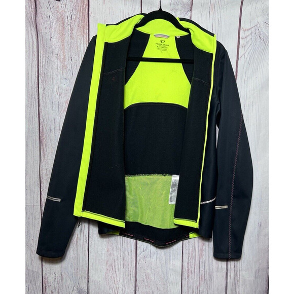 Pearl Izumi Select Women's Black Neon Thermal Riding Cycling Jacket Size Large1 - Picture 2 of 16